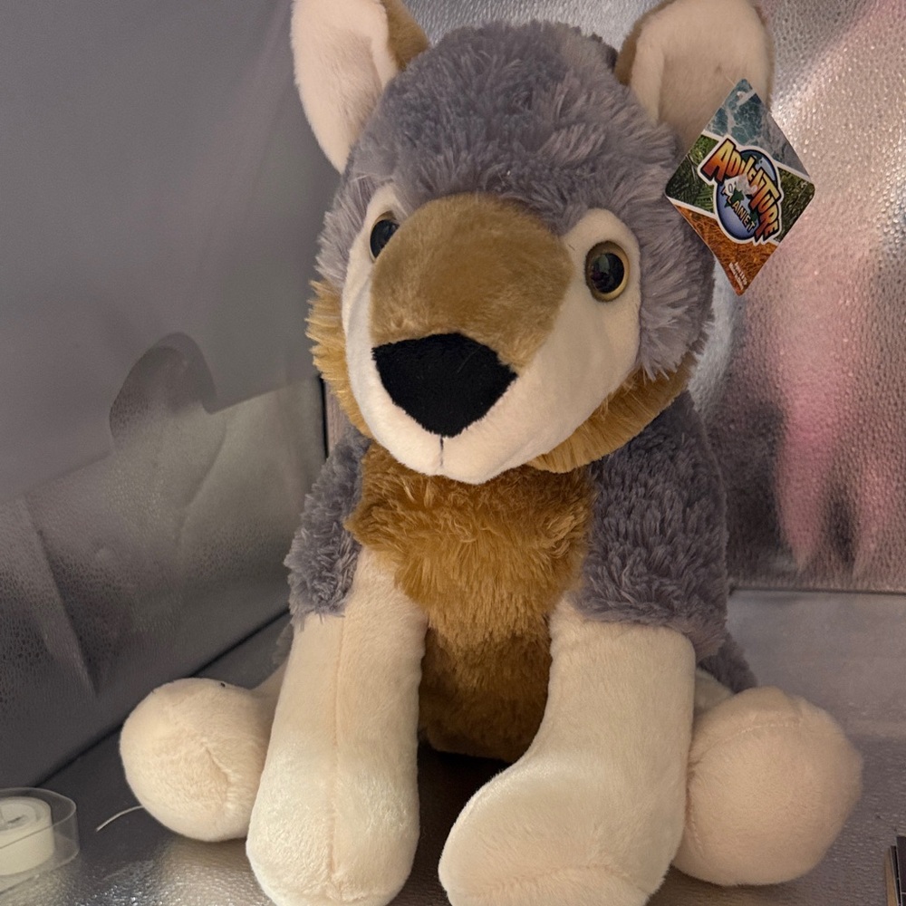 NWT Wolf Pup Dog plush stuffed animal